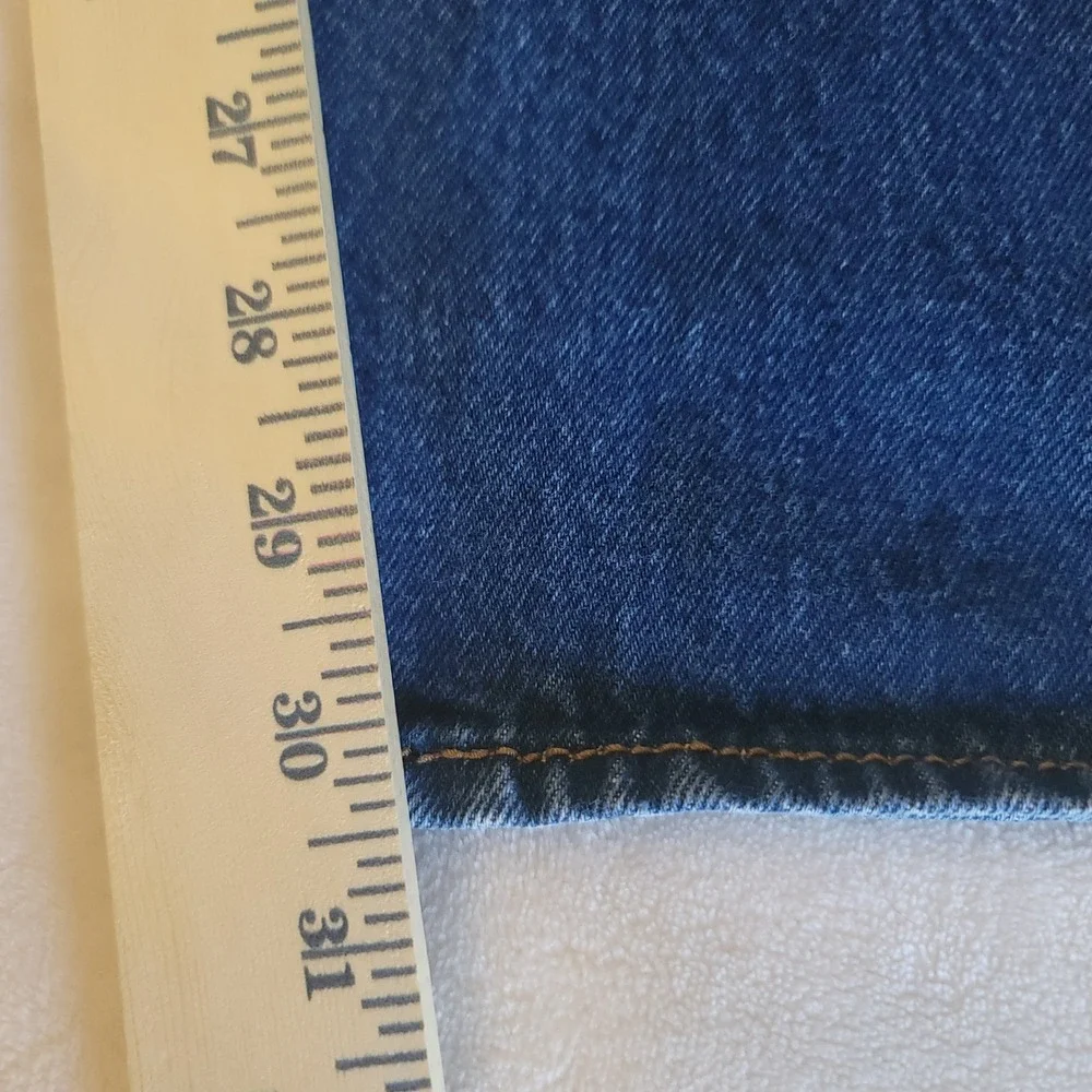 Levi's 501 Original Fit Jeans Mens 42x30 Blue Straight Leg Button Fly 00501-0000